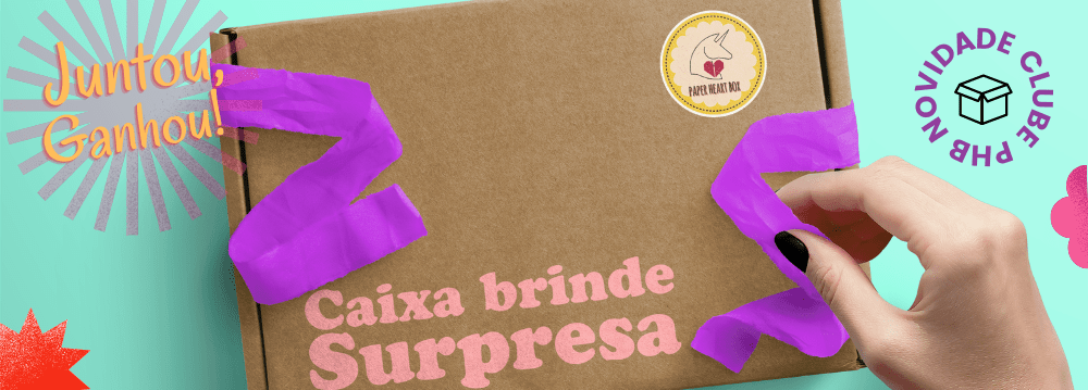 Juntou, GANHOU!  Caixa brinde PHB |REGULAMENTO DESSA VANTAGEM|